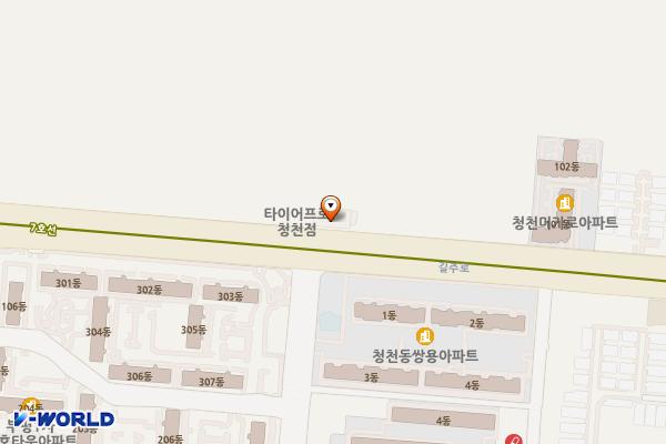 부평가정교회 위치 지도 — 인천광역시 부평구 길주로 475