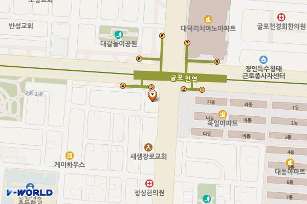 부평구노인인력개발센터(부평어울림센터) 위치 지도 — 인천광역시 부평구 장제로235(부평동)