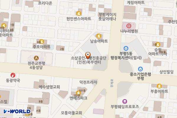 신한은행 부평점 위치 지도 — 인천광역시 부평구 부흥로 337