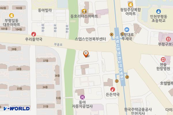 동아웰빙타운 위치 지도 — 인천광역시 부평구 부흥로 264