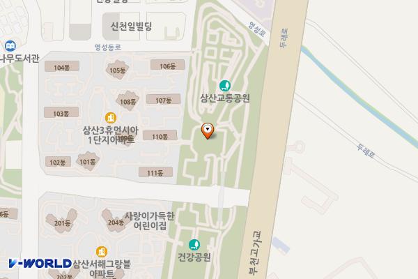 인천삼산실내교통교육장 위치 지도 — 인천광역시 부평구 영성동로18번길 51