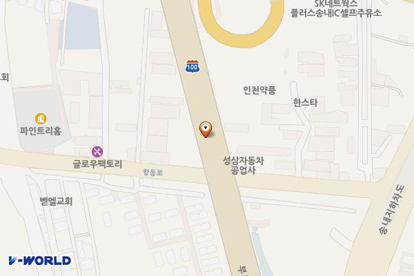 일신배드민턴장 위치 지도 — 인천광역시 부평구 항동로 143번길 11
