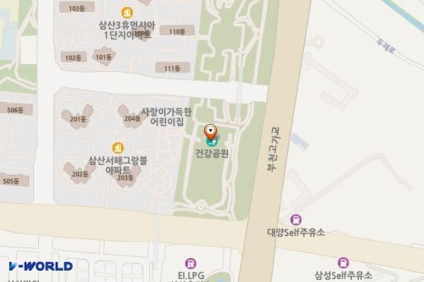 건강공원 위치 지도 — 인천광역시 부평구 영성동로18번길48