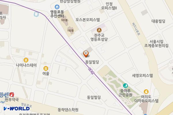 영등포동제1 공영주차장 위치 지도 — 서울특별시 영등포구 영등포로53길 28