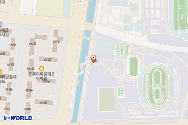 인천국제벨로드롬(사이클) 위치 지도 — 인천광역시 계양구 봉오대로 855