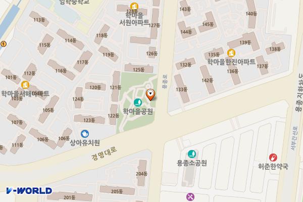 학마을어린이공원 위치 지도 — 인천광역시 계양구 용종로 115
