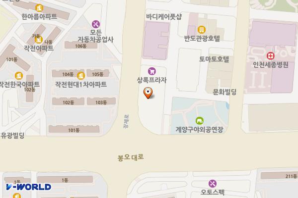 세종팰리스 위치 지도 — 인천광역시 계양구 장제로 714