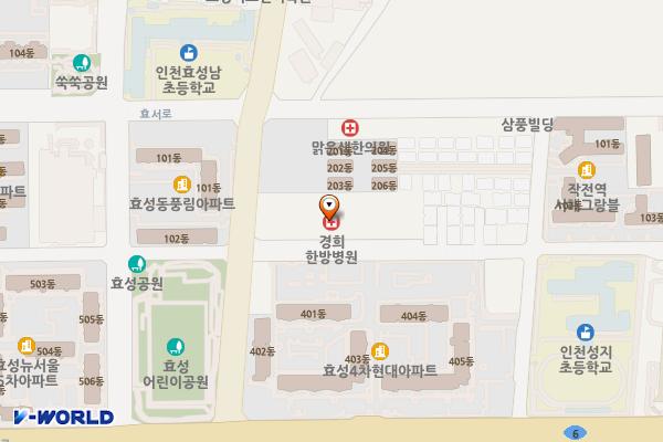 마스터즈빌딩 위치 지도 — 인천광역시 계양구 새벌로 112
