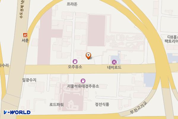 믿음주유소 위치 지도 — 인천광역시 계양구 아나지로 557