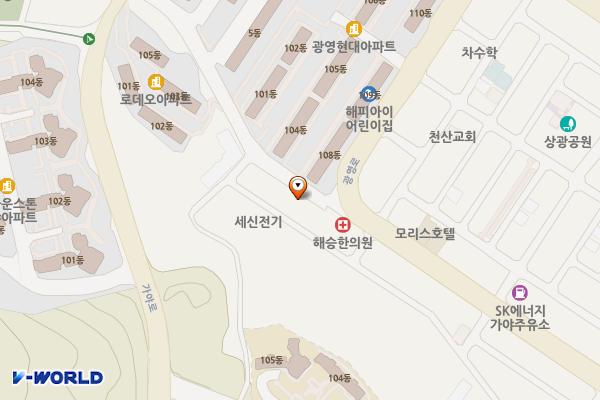 광영동 762-2 위치 지도 — 전남광주통합특별시 광양시 안산길 48 (광영동)