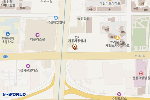 협진충전소 위치 지도 — 인천광역시 계양구 아나지로 275