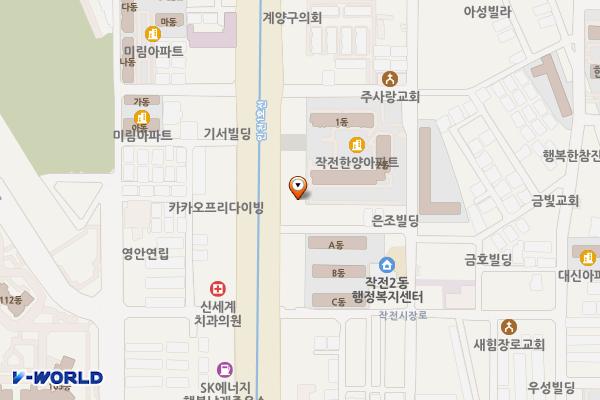 미담주유소 위치 지도 — 인천광역시 계양구 계양대로 108