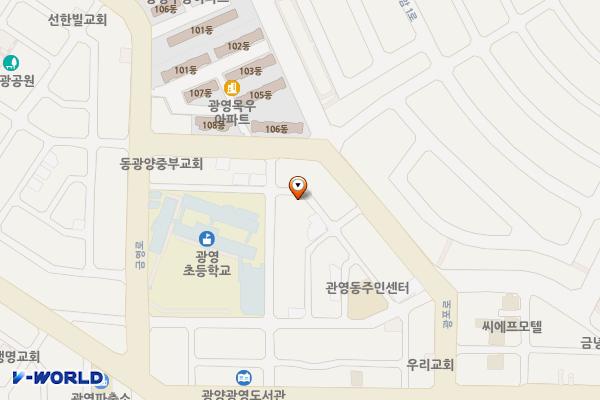 광영동 797-2 위치 지도 — 전남광주통합특별시 광양시 광영동 797-2