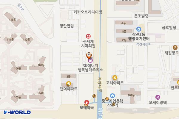 행복날개주유소 위치 지도 — 인천광역시 계양구 계양대로 93