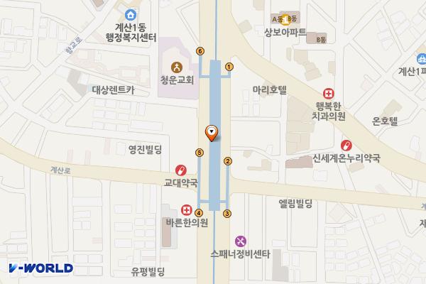 경인교대역 위치 지도 — 인천광역시 계양구 계양대로 지하162, 경인교대역 (계산동)
