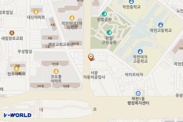 리얼프라자 위치 지도 — 인천광역시 계양구 주부토로 422