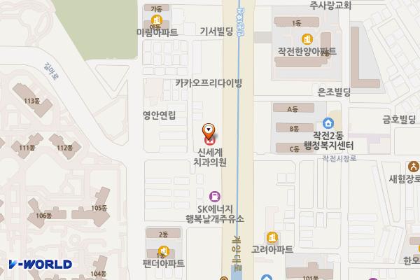 삼성프라자(계양대로) 위치 지도 — 인천광역시 계양구 계양대로 101