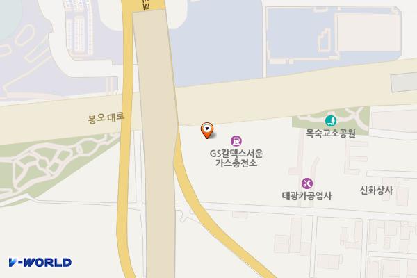 서운가스충전소 위치 지도 — 인천광역시 계양구 봉오대로 934