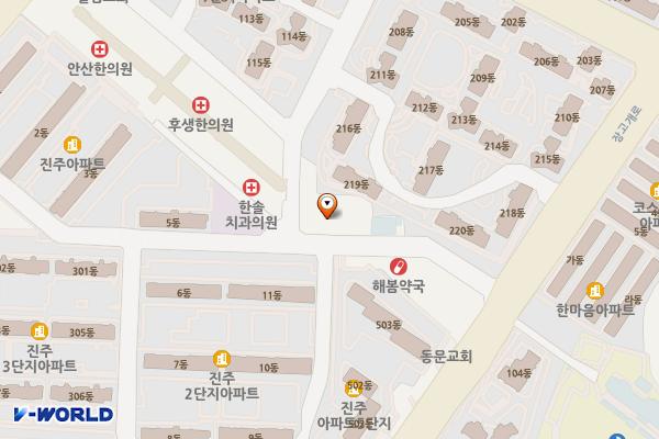(주)농협유통 하나로마트 가좌점 위치 지도 — 인천광역시 서해구 장고개로337번길 16, 가좌한신 휴아파트 상가 (가좌동)