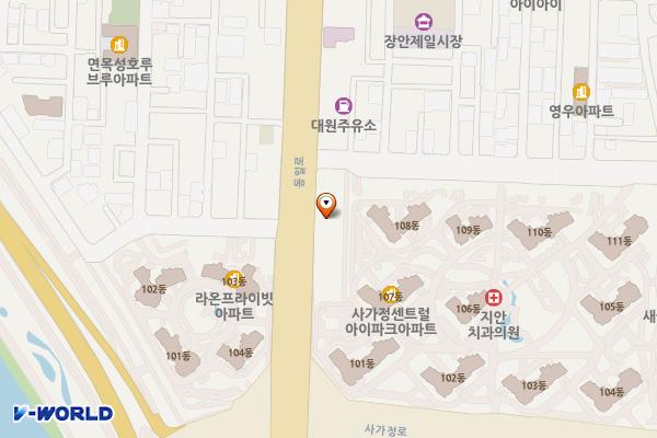 면목5동 위치 지도 — 서울특별시 중랑구 면목동 162-22