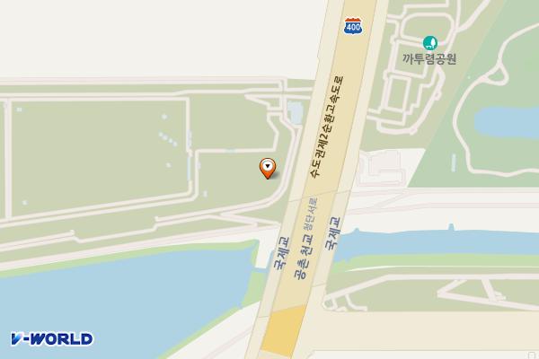 공촌천 공중화장실1 위치 지도 — 인천광역시 서해구 첨단서로 130(청라동)