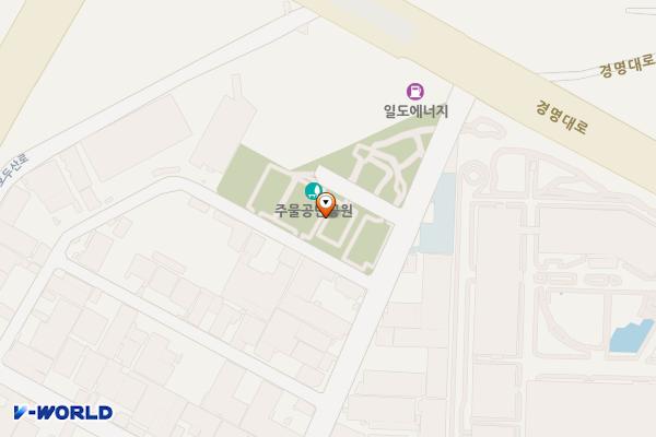 서부산업단지공원 위치 지도 — 인천광역시 서해구 사렴로 71 (경서동)