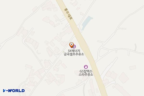 디오티디 인천랍스터주유소 위치 지도 — 인천광역시 검단구 봉수대로 1543, SK금곡셀프주유소 (금곡동)