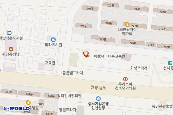 원당문화체육센터 위치 지도 — 인천광역시 검단구 고산후로121번길 31, 원당 문화체육센터 (원당동)