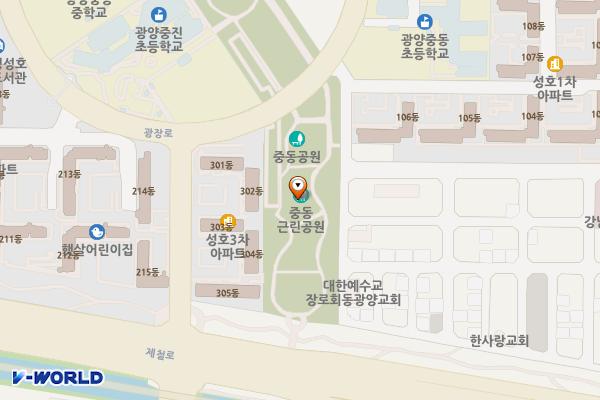 중동 1690 위치 지도 — 전남광주통합특별시 광양시 광장로 94 (중동)