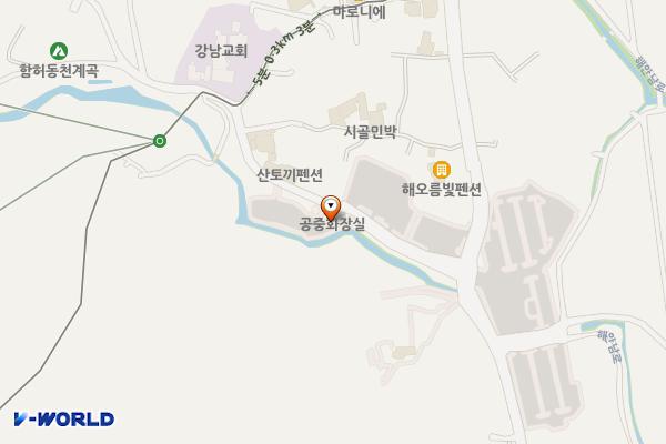 함허동천(주차장) 위치 지도 — 인천광역시 강화군 화도면 사기리 423