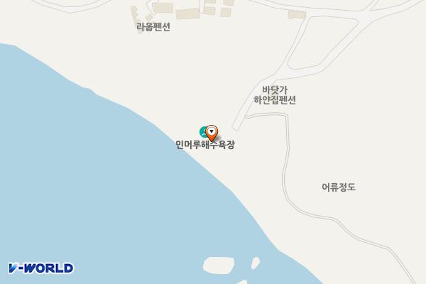 민머루해수욕장 위치 지도 — 인천광역시 강화군 삼산면 매음리 874