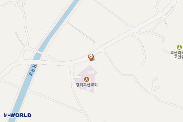 교산리화장실 위치 지도 — 인천광역시 강화군 양사면 교산리 504