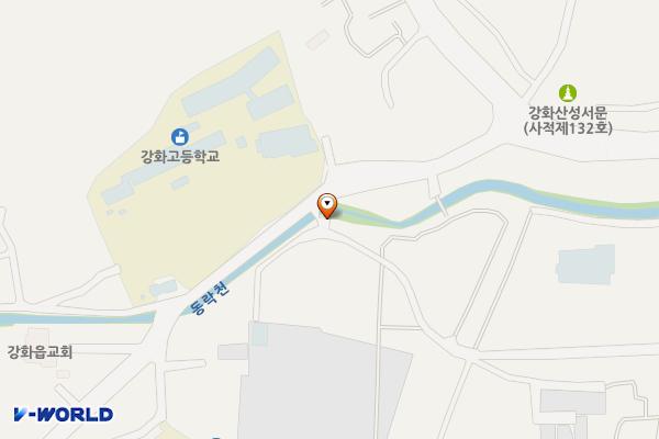 강화공설운동장 위치 지도 — 인천광역시 강화군 강화읍 고비고개로 19번길 1