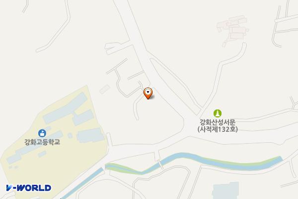 서  문 위치 지도 — 인천광역시 강화군 강화읍 고비고개로 9
