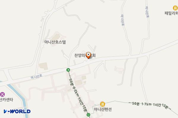 마니산(토산품매점) 위치 지도 — 인천광역시 강화군 화도면 마니산로675번길 5-1