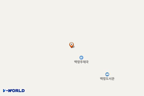 진촌리현무암(하늬해변) 공중화장실 위치 지도 — 인천광역시 옹진군 백령면 백령로 278