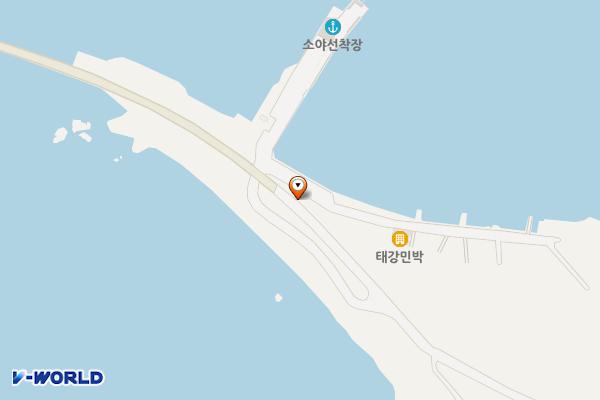 소야리 선착장 공중화장실 위치 지도 — 인천광역시 옹진군 덕적면 소야로 2