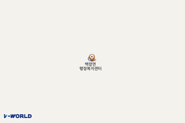 백령면사무소 위치 지도 — 인천광역시 옹진군 백령면 백령로278번길 61-2