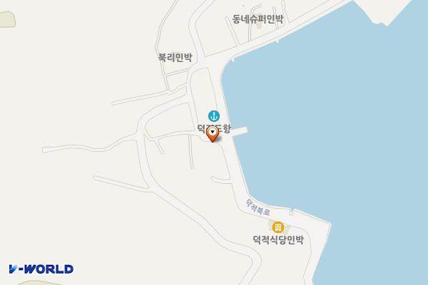 북1리 공중화장실 위치 지도 — 인천광역시 옹진군 덕적면 덕적북로 507