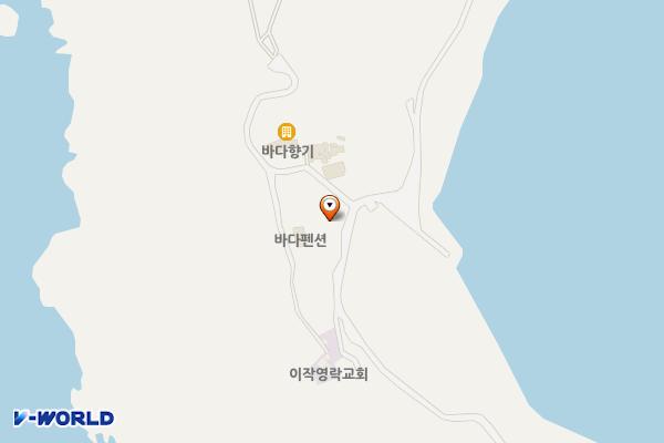 벌안 물량장 공중화장실 위치 지도 — 인천광역시 옹진군 자월면 소이작로 307