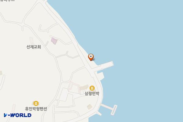 뱃말 공중화장실 위치 지도 — 인천광역시 옹진군 영흥면 선재로34번길 104