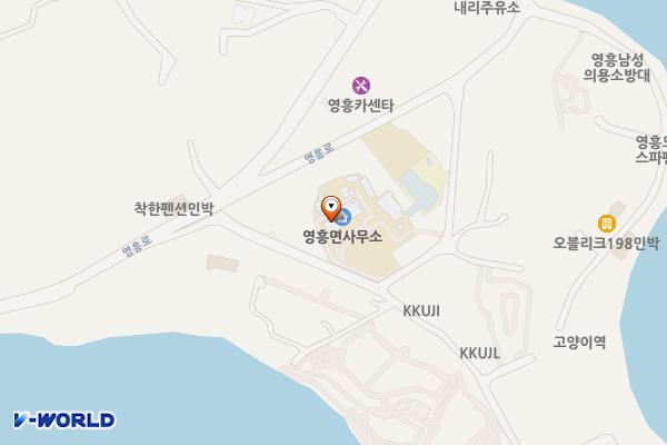 장경리 공원화장실 위치 지도 — 인천광역시 옹진군 영흥면