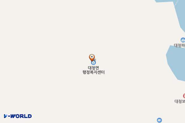 대청면사무소 위치 지도 — 인천광역시 옹진군 대청면 대청로19번길 59