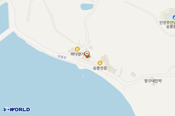 승봉치안센터 위치 지도 — 인천광역시 옹진군 자월면 승봉로 45-15