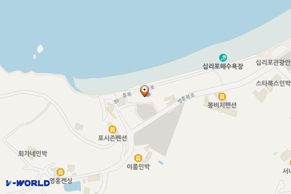 십리포 서쪽 공중화장실 위치 지도 — 인천광역시 옹진군 영흥면 영흥북로420-26