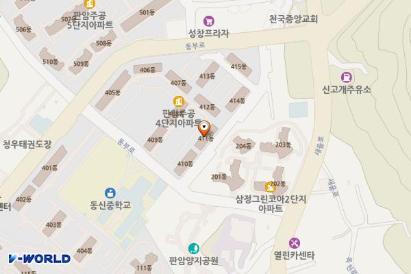 생명장애인주간보호 위치 지도 — 대전광역시 동구 동부로 56-7