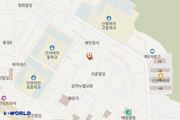 약산제1호 위치 지도 — 인천광역시 남동구 간석3동 86-2