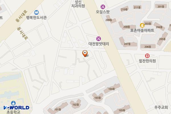 만수경로당 위치 지도 — 대전광역시 동구 성남로 10-16