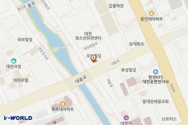 태전통증크리닉 위치 지도 — 대전광역시 동구 대전천동로502