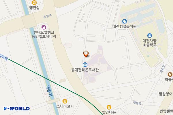 자혜원 위치 지도 — 대전광역시 동구 미래길 16